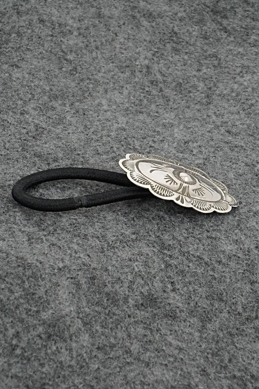 Sterling Silver Hair Tie - Bertha Begay