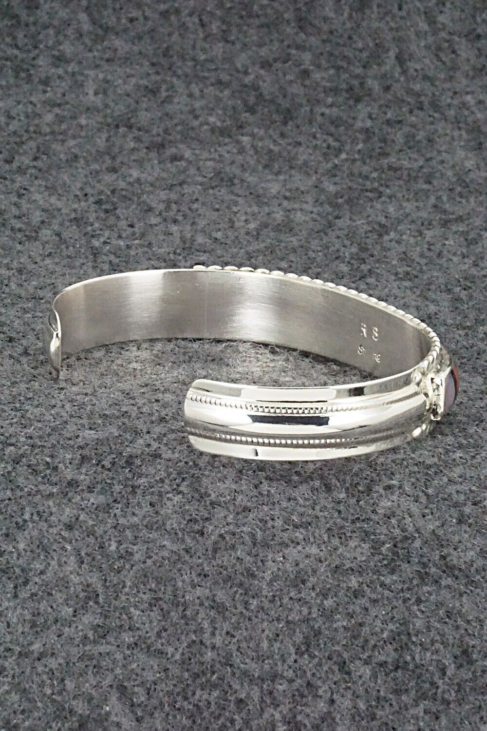 Multi Stone & Sterling Silver Inlay Bracelet - Rebecca Sheyka