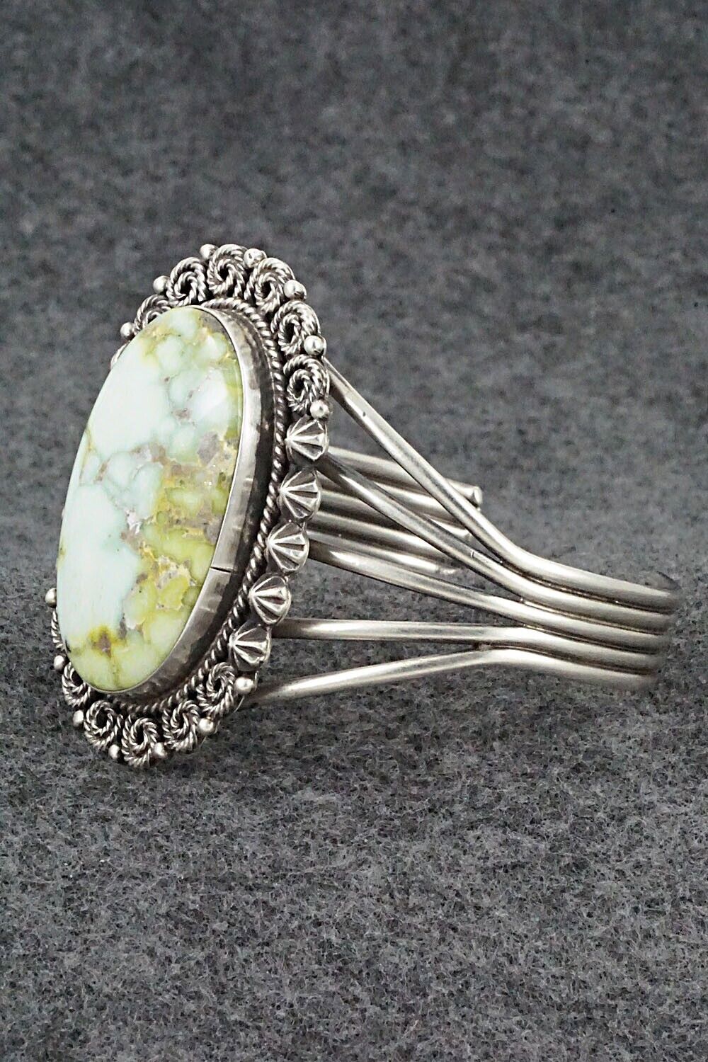 Turquoise & Sterling Silver Bracelet - Derrick Gordon