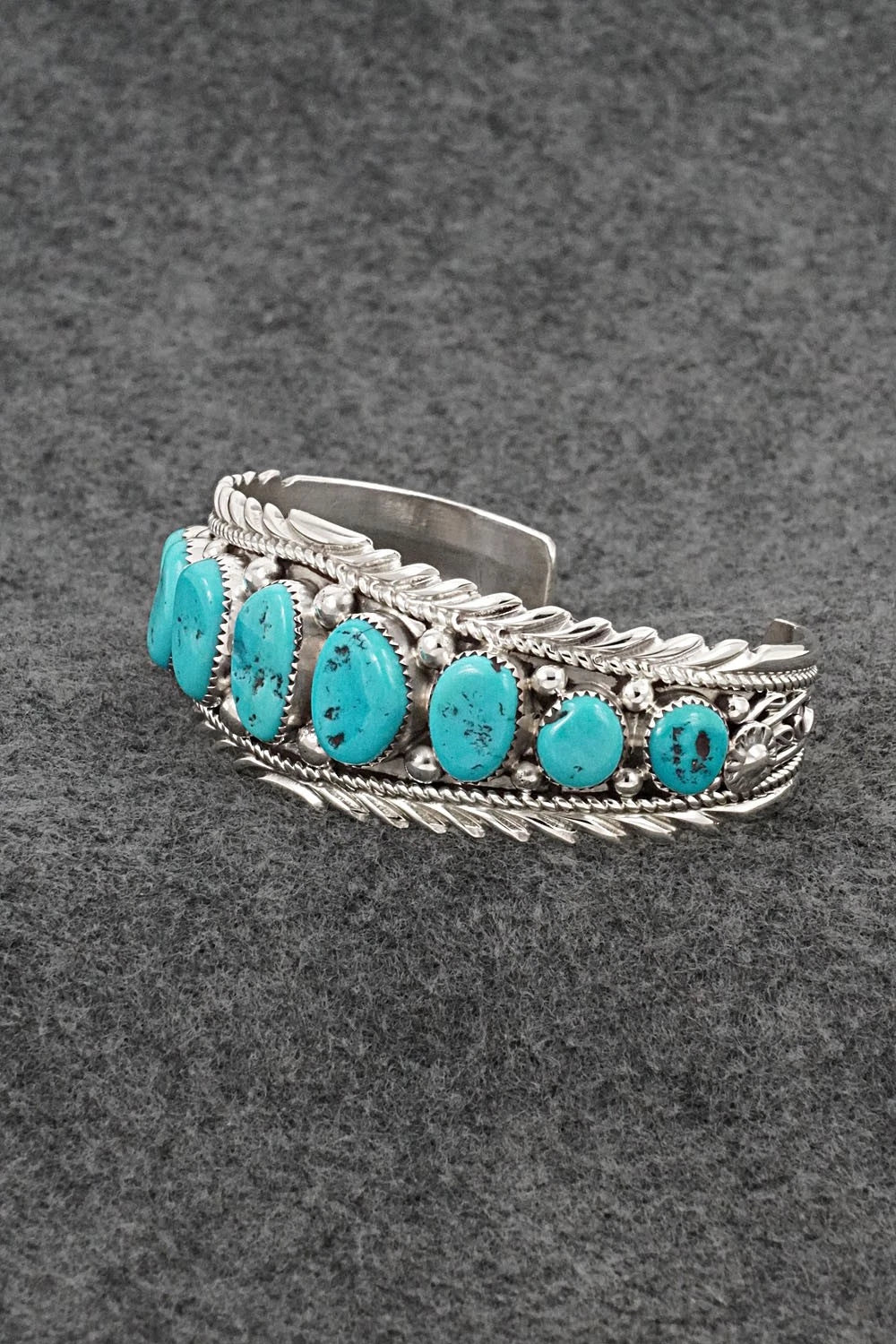 Turquoise & Sterling Silver Bracelet - Anthony Brown