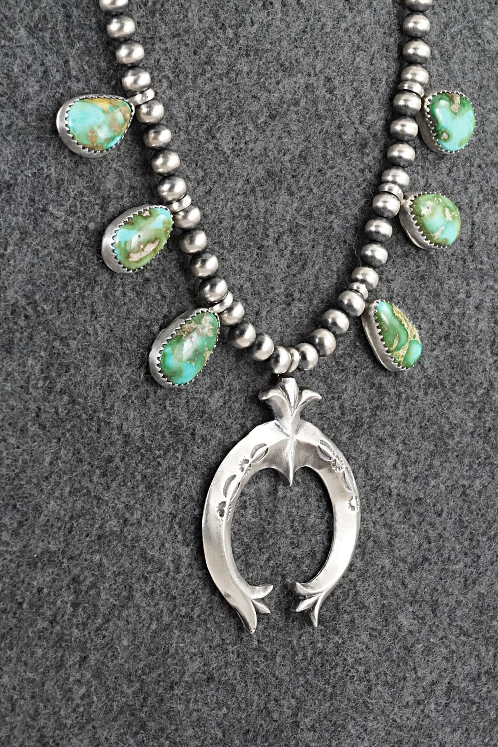 Turquoise & Sterling Silver Necklace - Latricia Largo