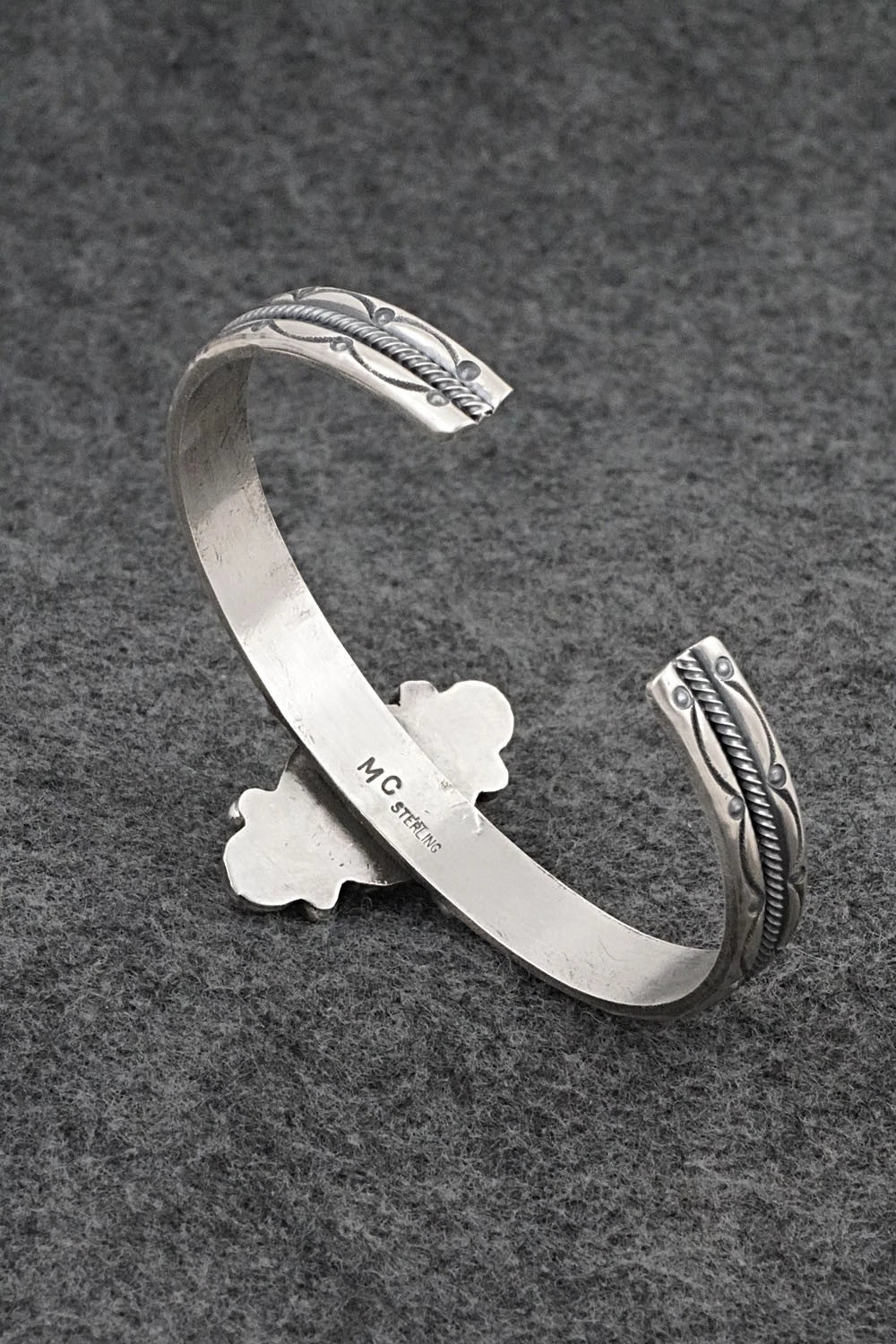 Turquoise & Sterling Silver Bracelet - Michael Calladitto