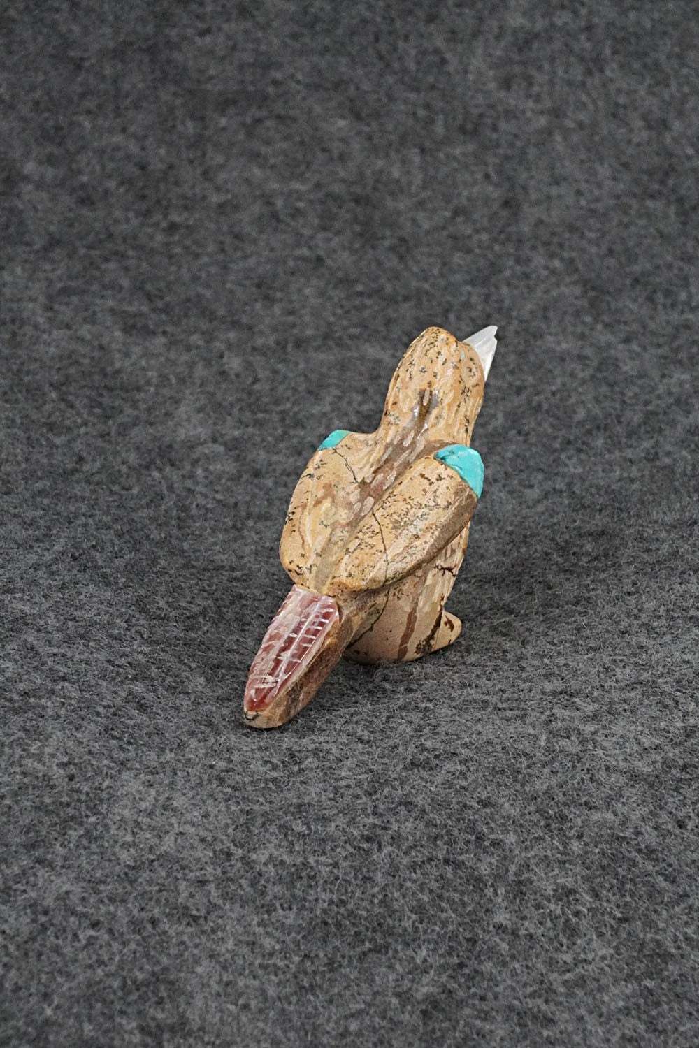 Bird Zuni Fetish Carving - Freddie Leekya