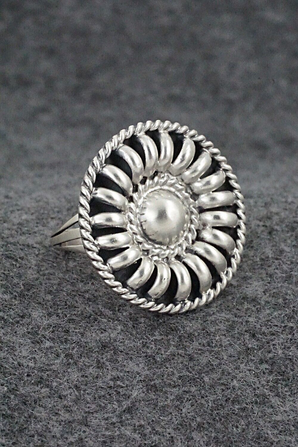 Sterling Silver Ring - Manuel Johnson - Size 8