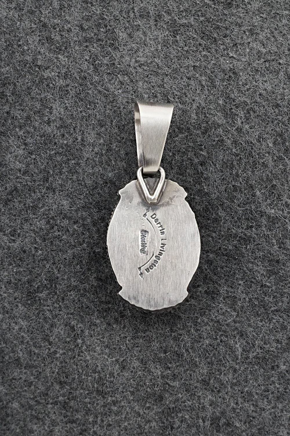 Variscite & Sterling Silver Pendant - Darrin Livingston