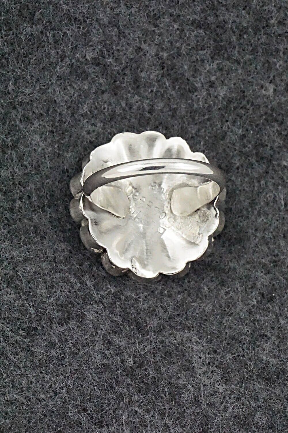 Multi-Stone & Sterling Silver Ring - Burdian Soseeah - Size 7.25