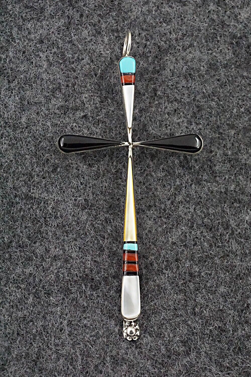 Multi-Stone & Sterling Silver Pendant - Sylvester Noche