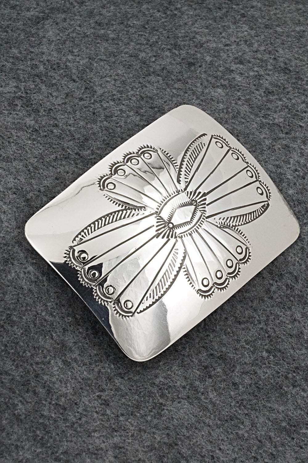 Sterling Silver Belt Buckle - Jolene Begay