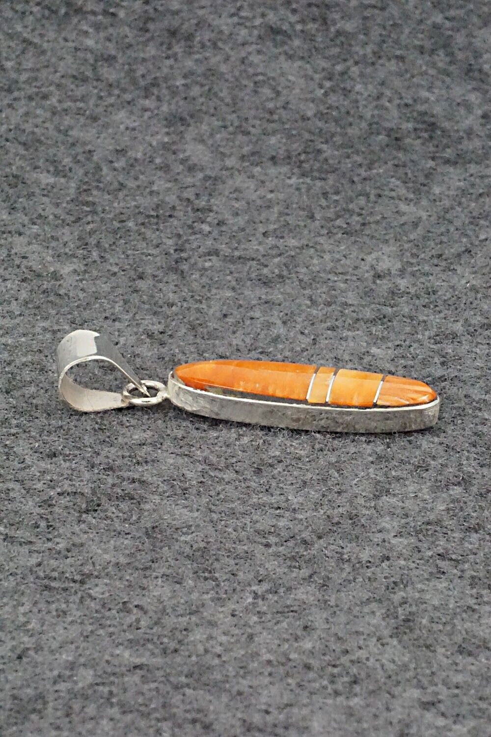 Spiny Oyster & Sterling Silver Pendant - Harold Smith