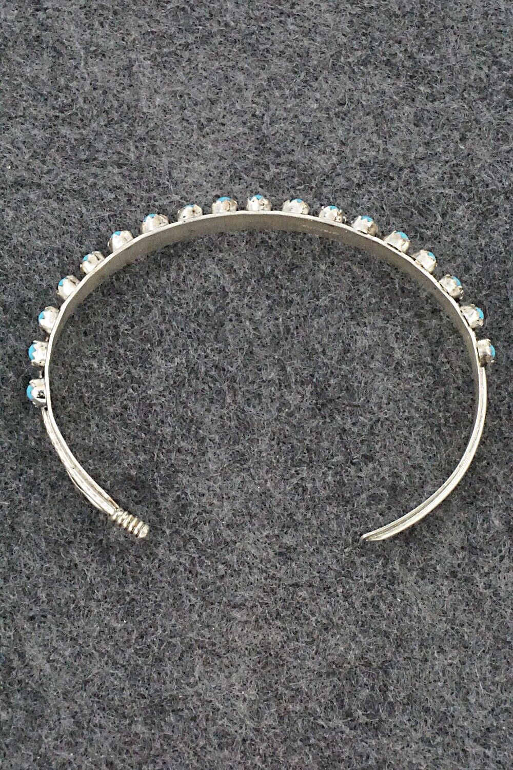 Turquoise and Sterling Silver Bracelet - Aaron Davis