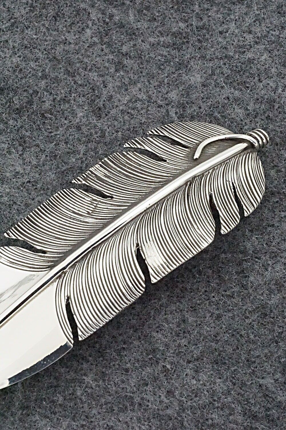 Sterling Silver Hair Barrette - Lena Platero