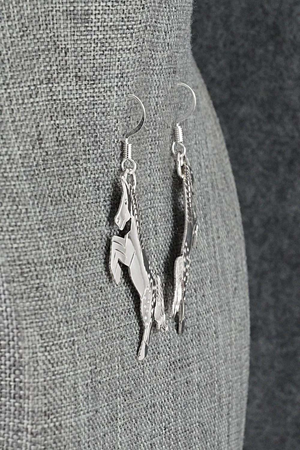 Sterling Silver Earrings - Louise Yazzie