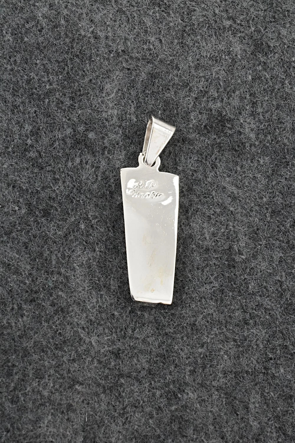Multi Stone & Sterling Silver Pendant - Rayland Edaakie
