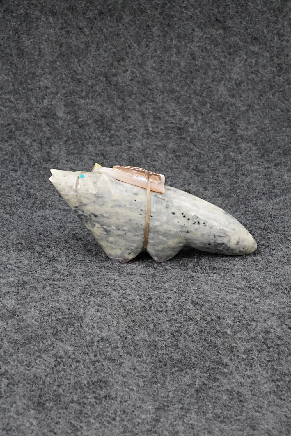 Fox Zuni Fetish Carving - Delvin Leekya