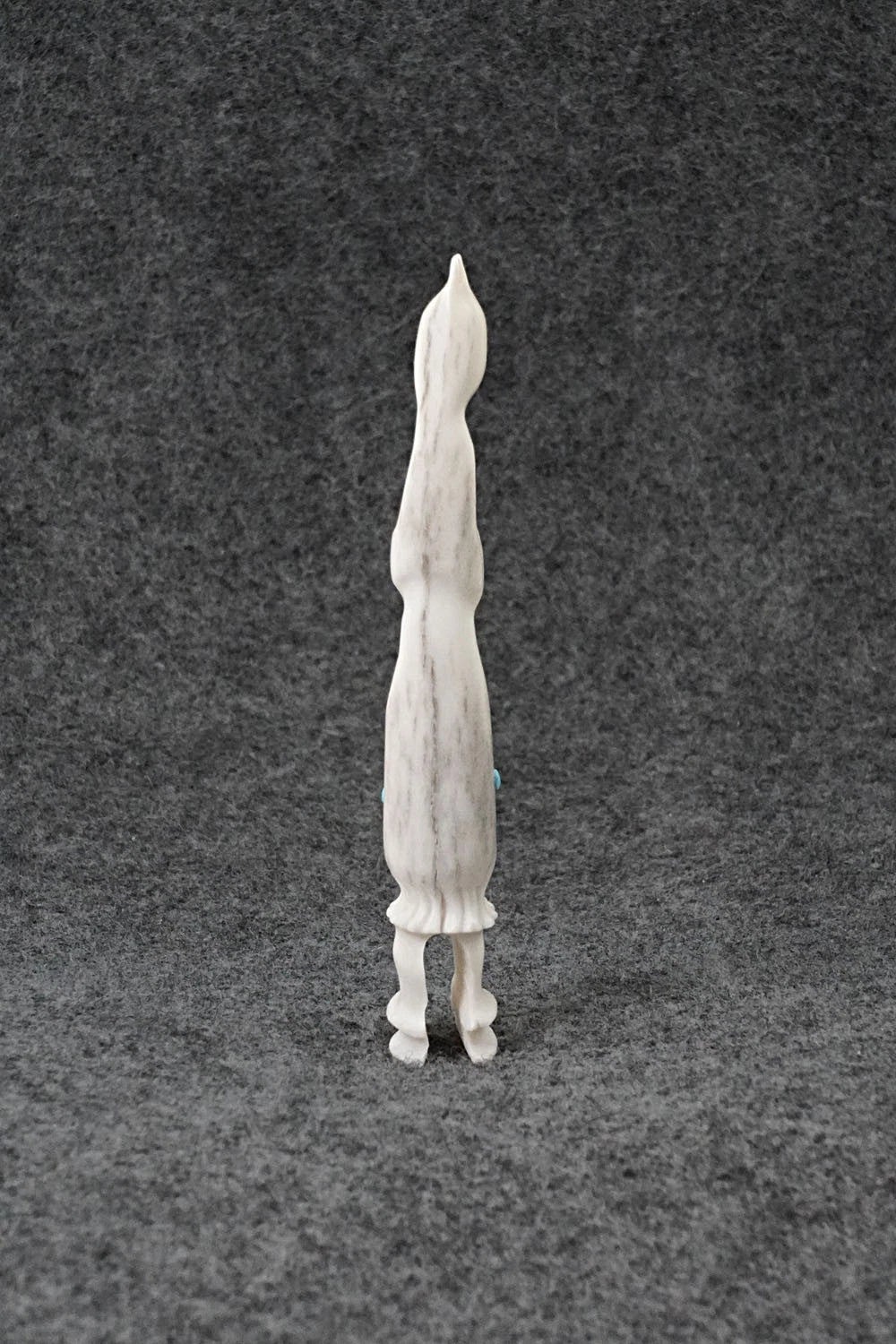 Flute Player Zuni Fetish Carving - Ethan Lowsayate