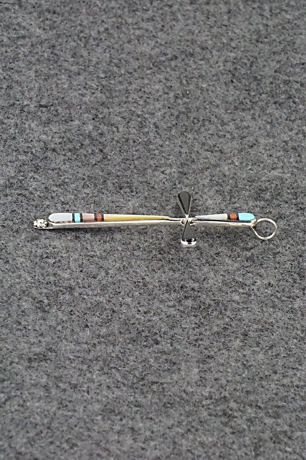 Multi-Stone & Sterling Silver Pendant - Sylvester Noche