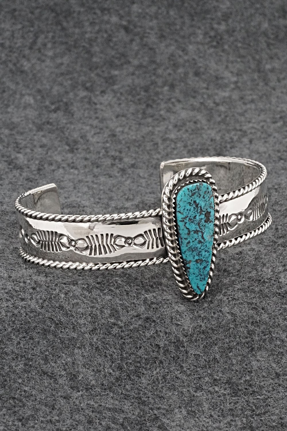 Turquoise & Sterling Silver Bracelet - Jason Bahe