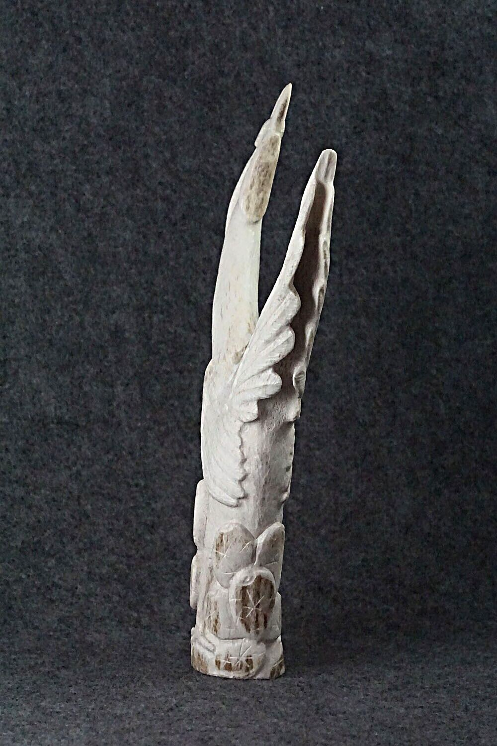 Roadrunner Zuni Fetish Carving - Maxx Laate