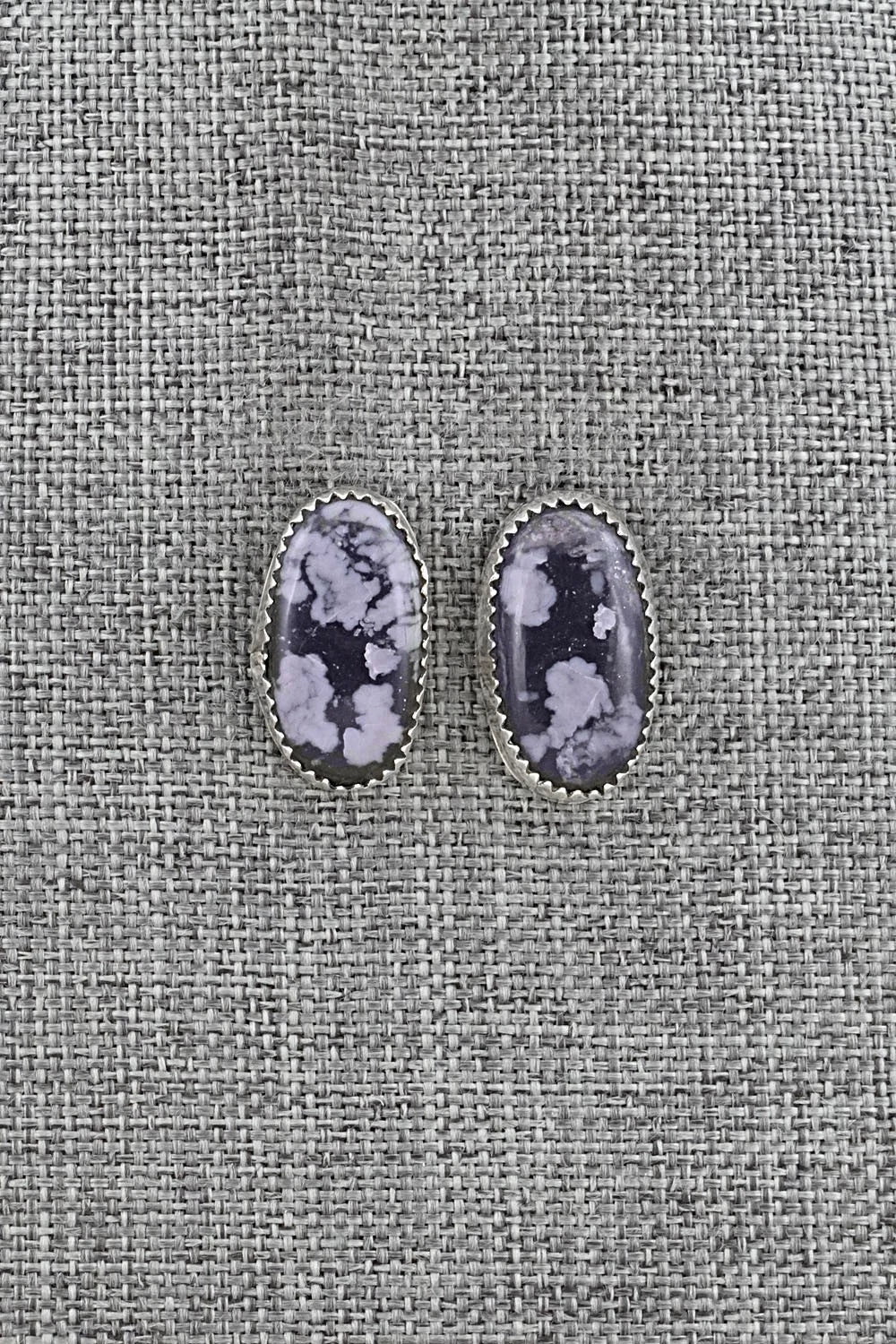 Morado & Sterling Silver Earrings - Murray Hannaweeka