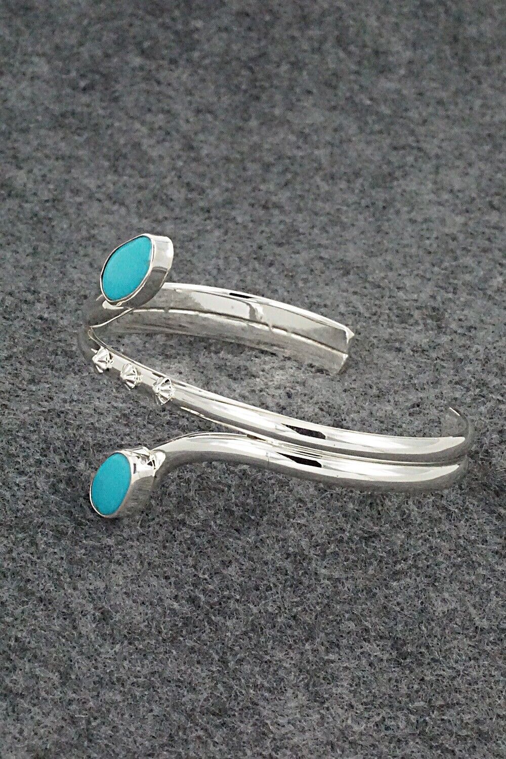 Turquoise & Sterling Silver Bracelet - Thomas Yazzie