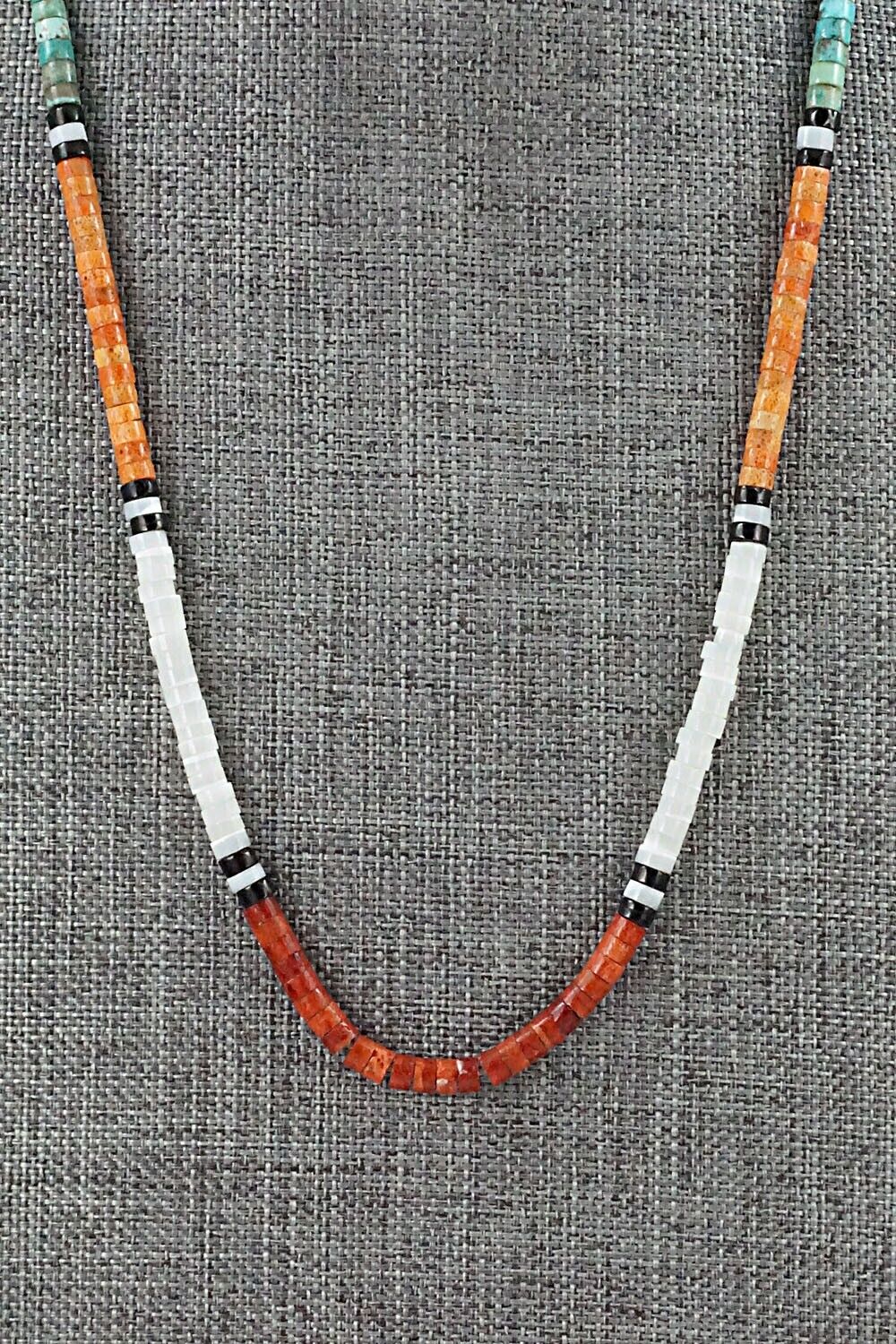 Multi-Stone Beaded Necklace - Joe Garcia