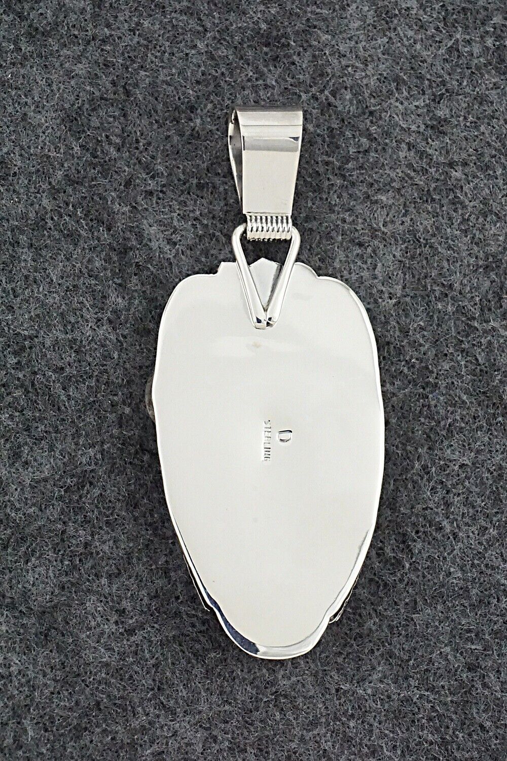 Turquoise & Sterling Silver Pendant - Davey Morgan