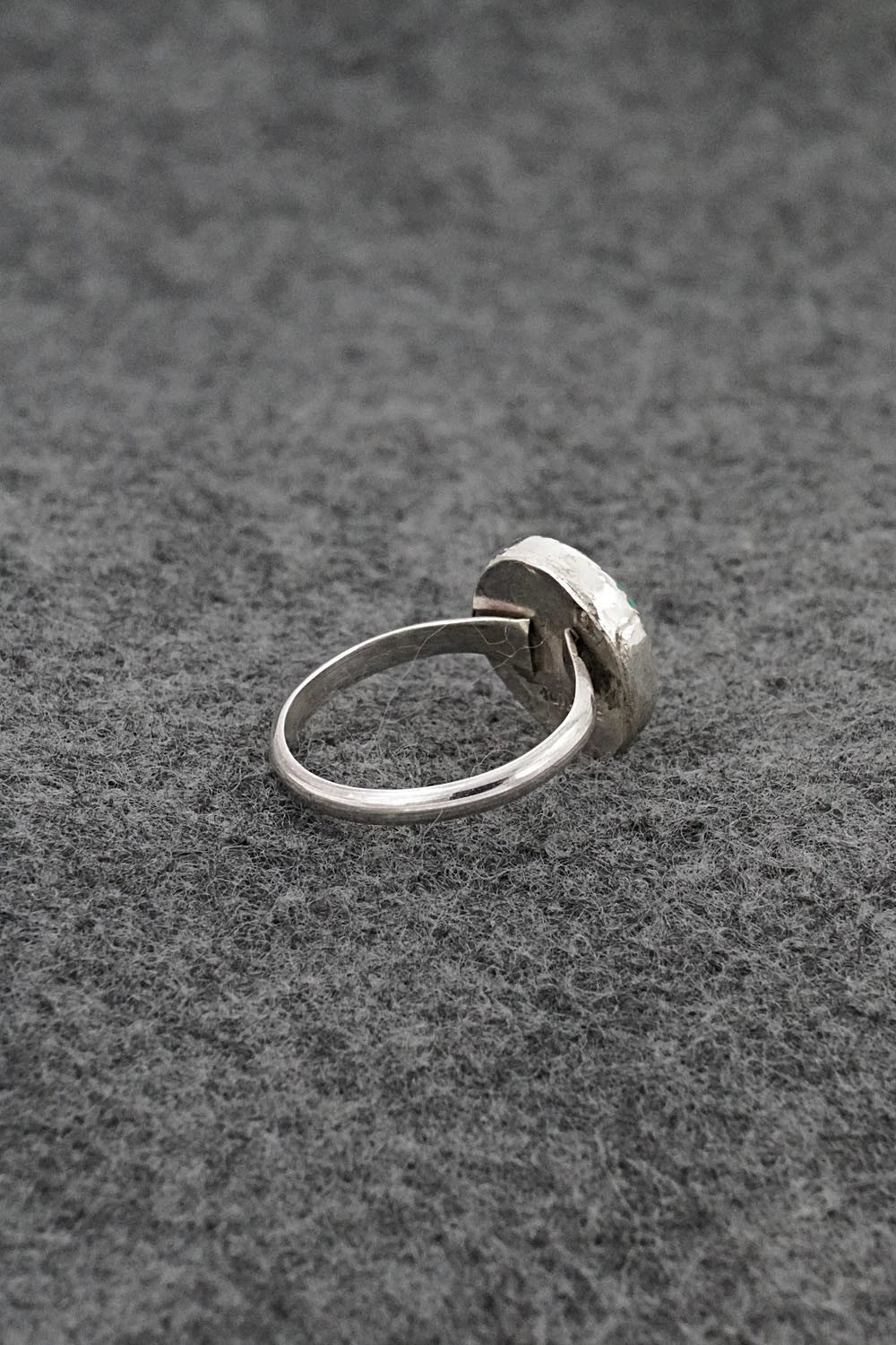 Turquoise & Sterling Silver Ring - Darius Arviso - Size 6.25