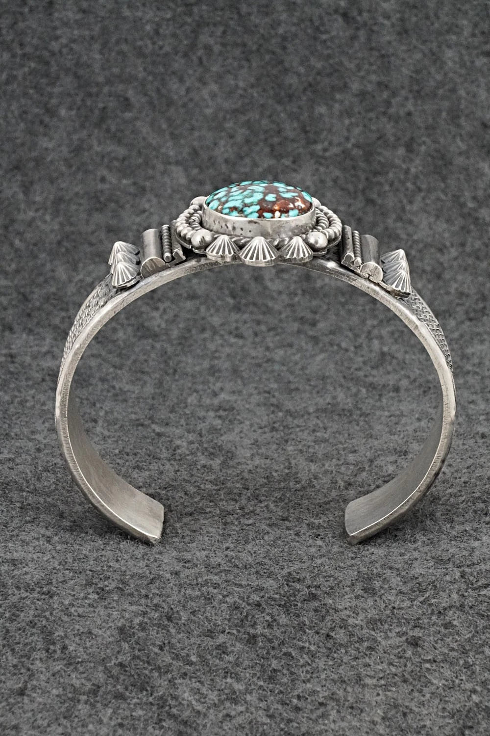 Turquoise & Sterling Silver Bracelet - Michael Calladitto