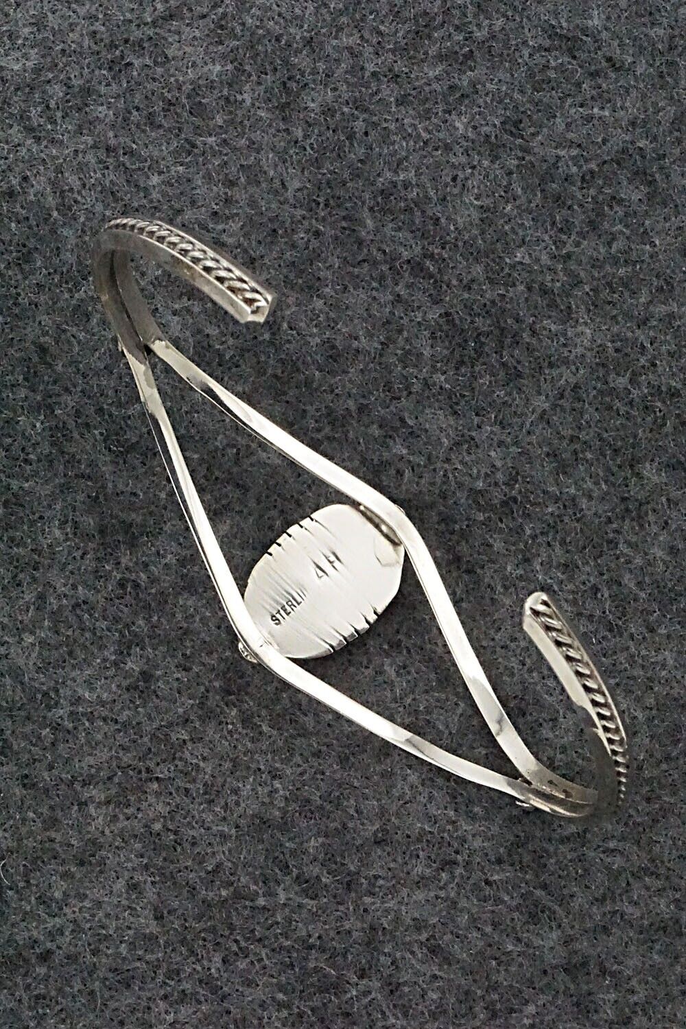 Turquoise & Sterling Silver Bracelet - Amos Begay