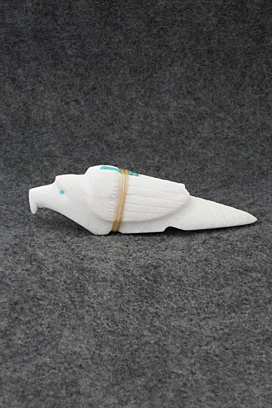 Eagle Zuni Fetish Carving - Herb Halate