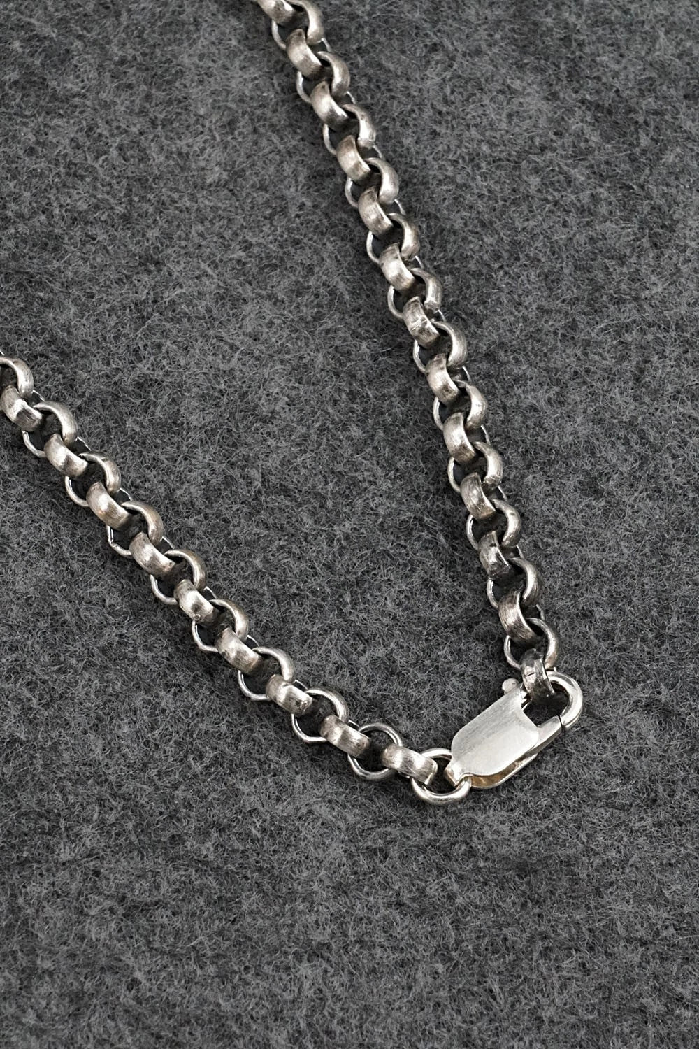 Turquoise & Sterling Silver Necklace - Derrick Gordon