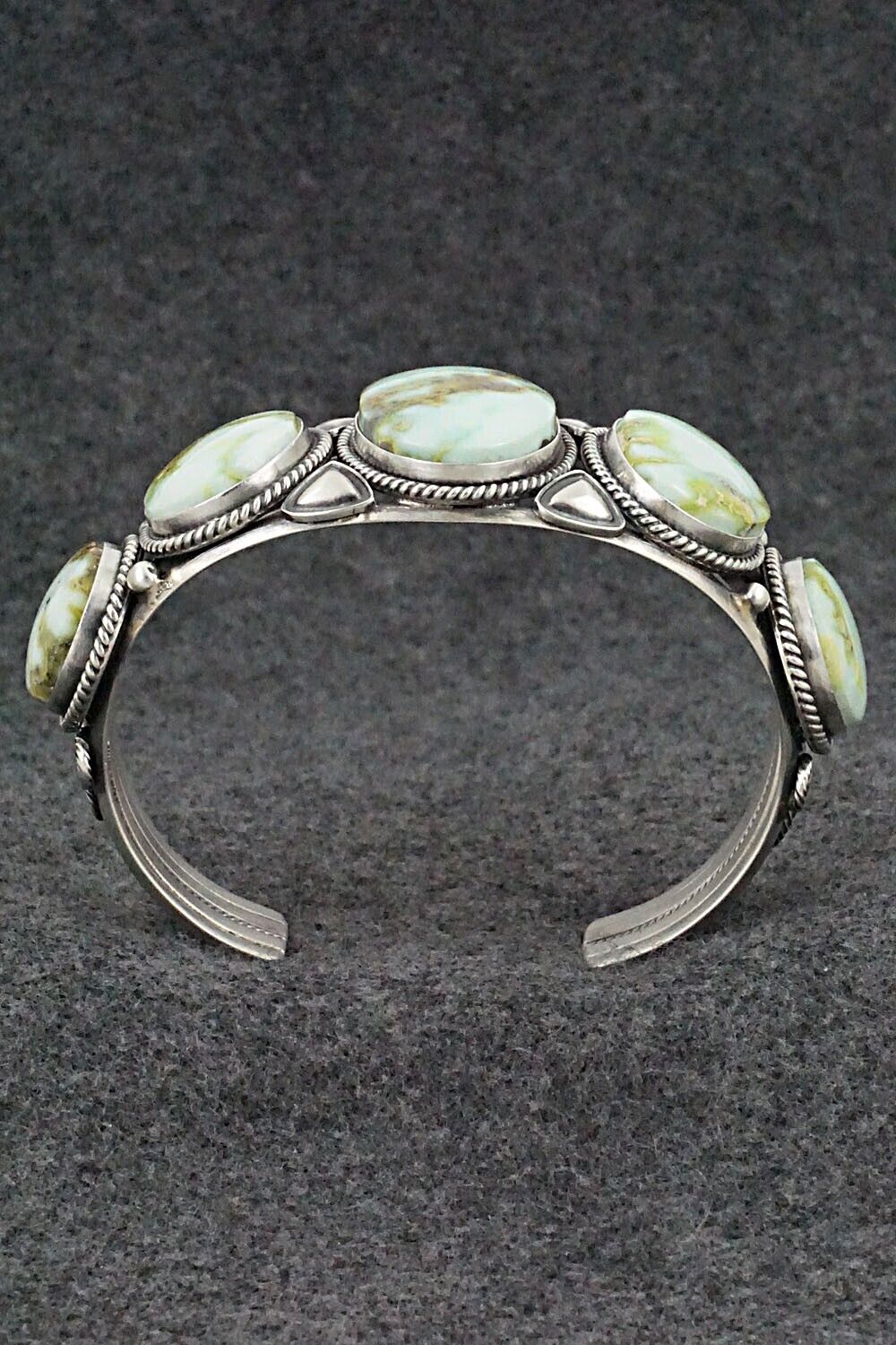 Variscite & Sterling Silver Bracelet - Derrick Gordon