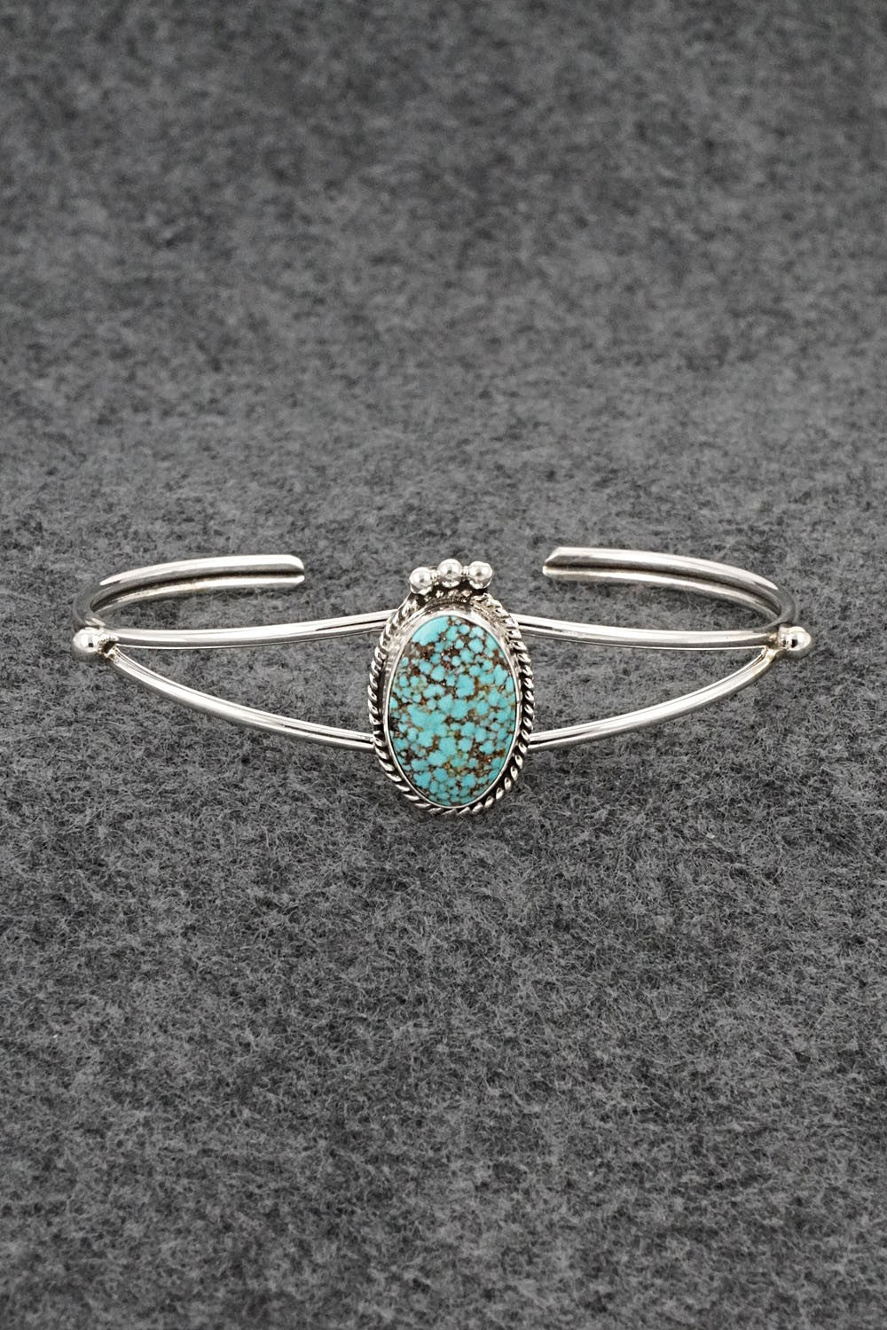 Turquoise & Sterling Silver Bracelet - Rena Begay