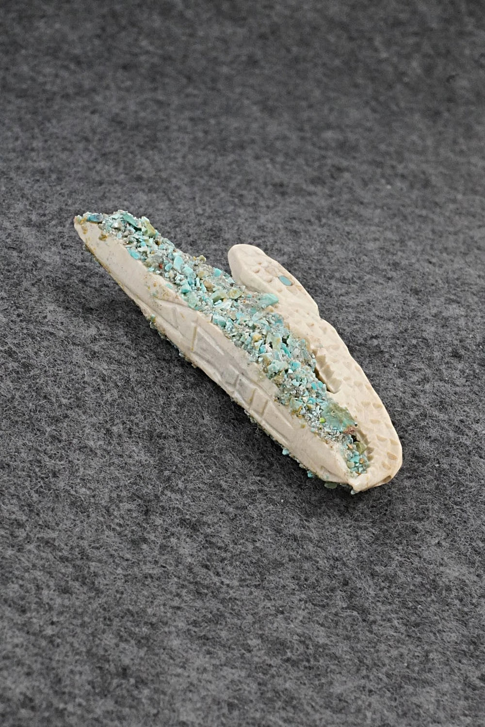Lizard Zuni Fetish Carving - Jensen Charlie
