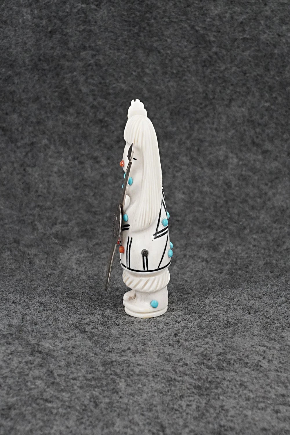 Warrior Zuni Fetish Carving - Claudia Peina