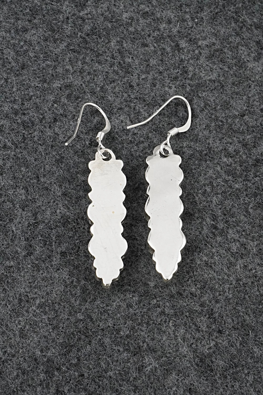 Turquoise & Sterling Silver Earrings - Gary Shorty