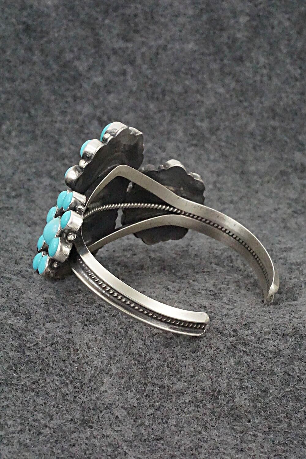 Turquoise & Sterling Silver Bracelet - Devin Brown