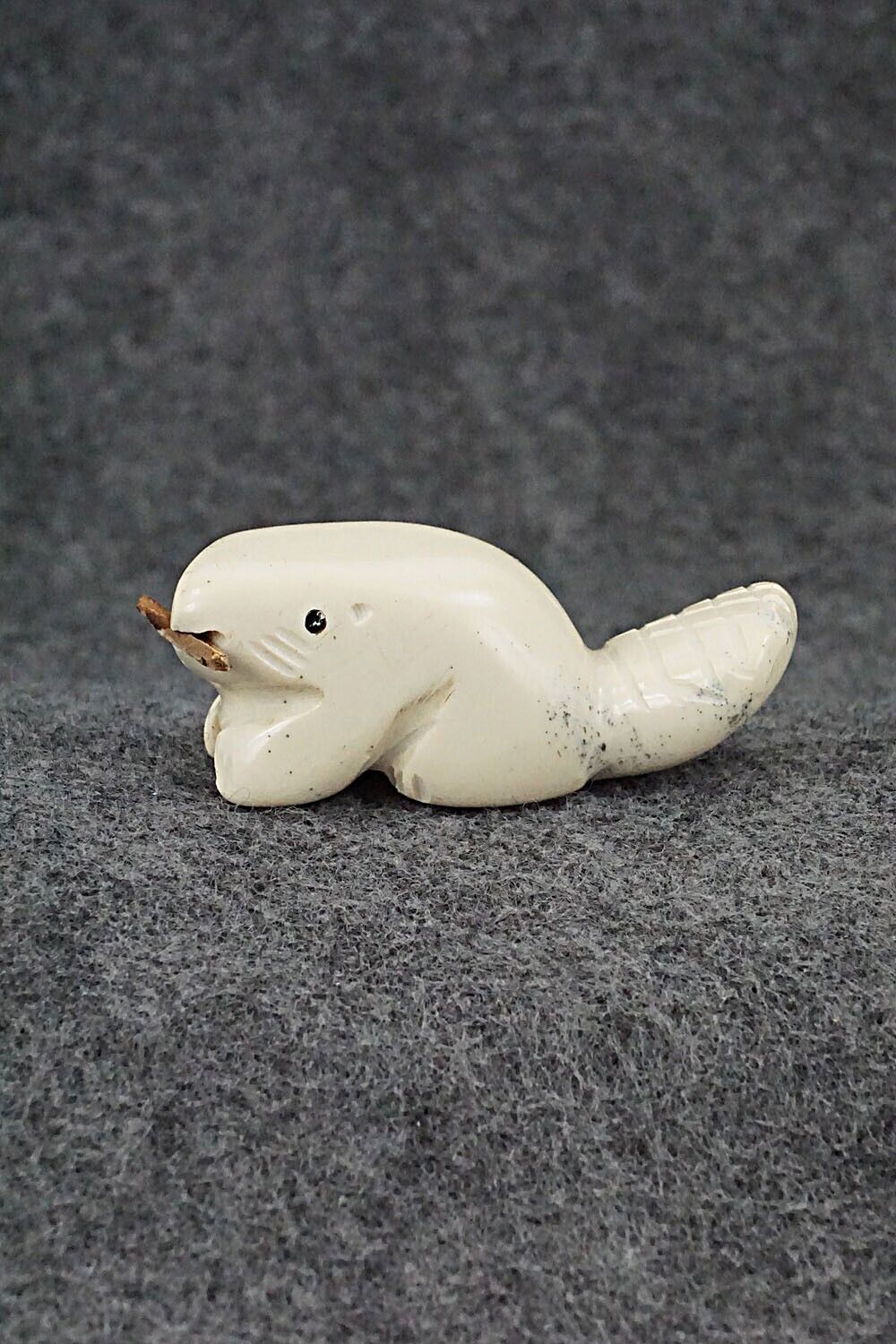 Beaver Zuni Fetish Carving - Justin Red Elk
