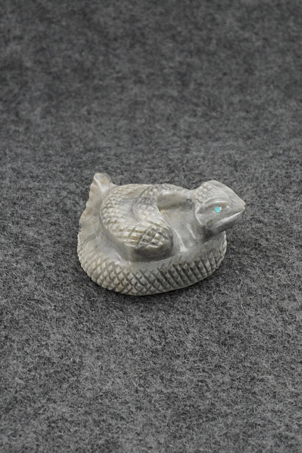 Rattlesnake Zuni Fetish Carving - Paulette & Farlan Quam