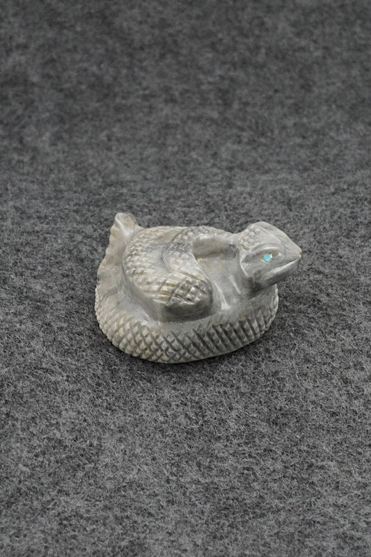 Rattlesnake Zuni Fetish Carving - Paulette & Farlan Quam