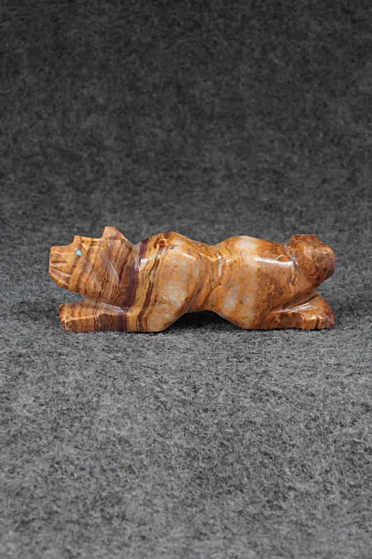 Mountain Lion Zuni Fetish Carving - Tony Mackel