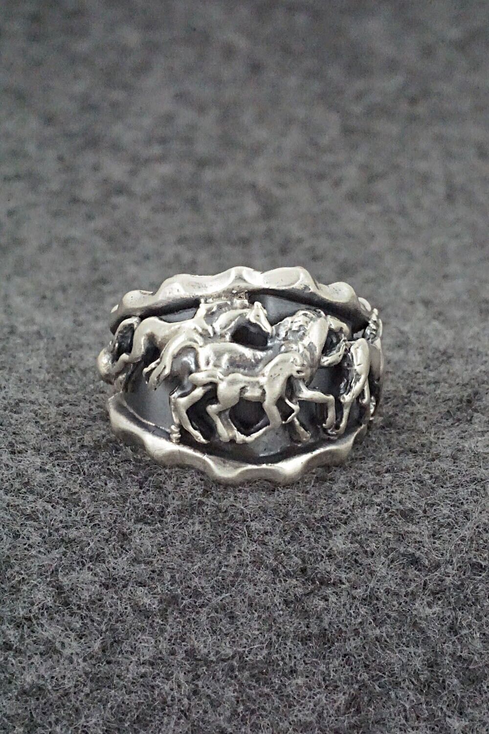 Sterling Silver Ring - Genevieve Francisco - Size 8