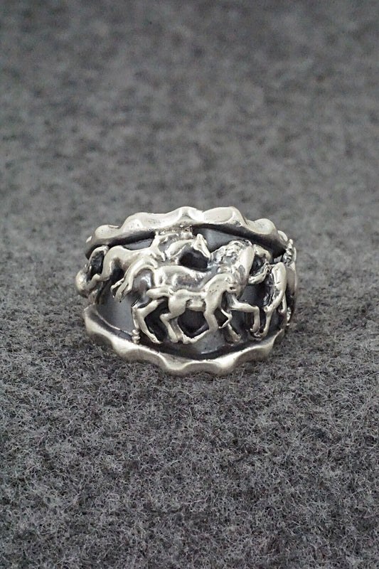 Sterling Silver Ring - Genevieve Francisco - Size 8