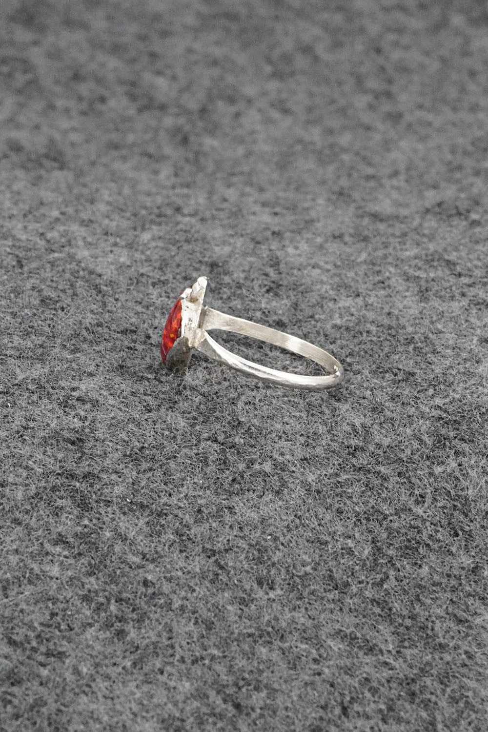 Opalite & Sterling Silver Ring - Ola Eriacho - Size 6