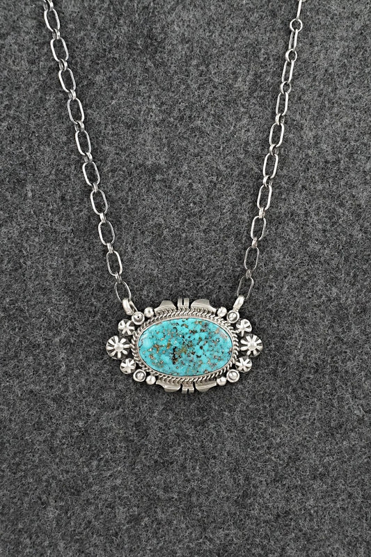 Turquoise & Sterling Silver Necklace - Daniel Benally