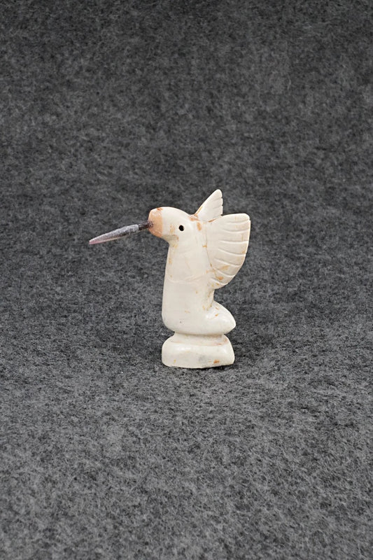 Hummingbird Zuni Fetish Carving - Justin Red Elk