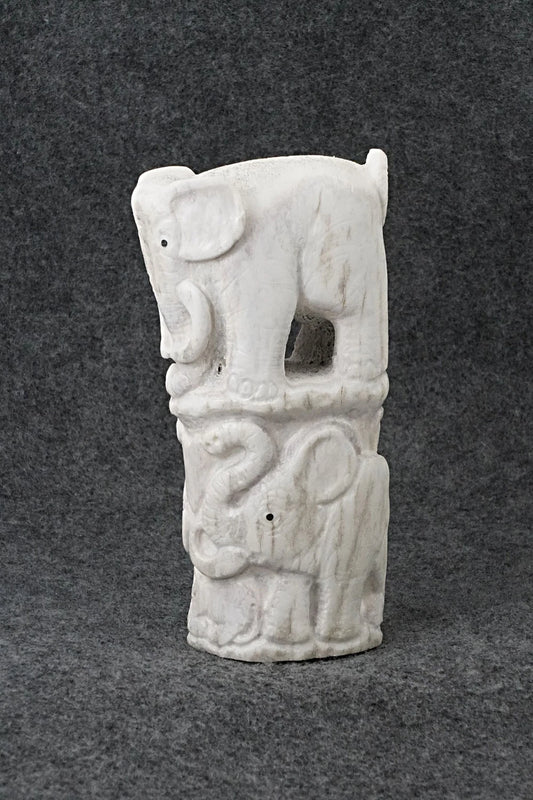 Elephant Zuni Fetish Carving - Maxx Laate