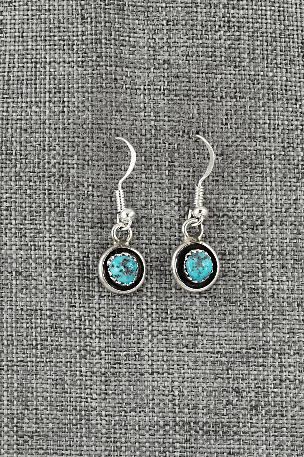 Turquoise & Sterling Silver Squash Blossom Set - Phil Garcia