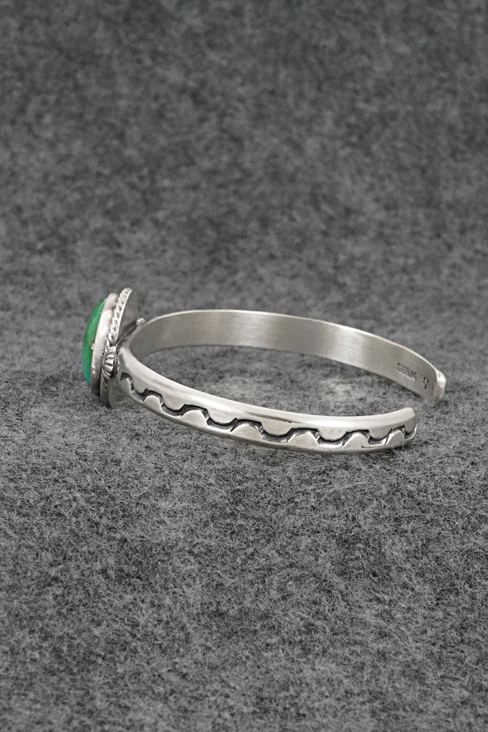 Turquoise & Sterling Silver Bracelet - Samuel Yellowhair