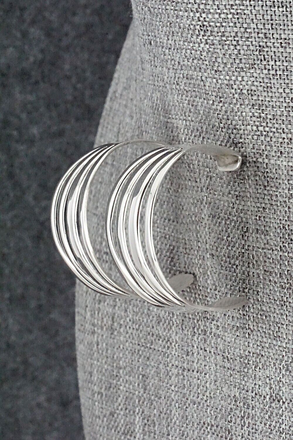 Sterling Silver Hoop Earrings - Grace Silver